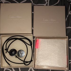 India Hicks Hope Necklace and pouch